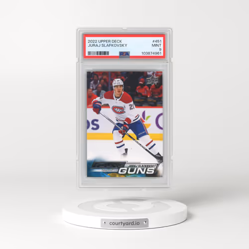 2022 Upper Deck #451 Juraj Slafkovsky (PSA 9 MINT)