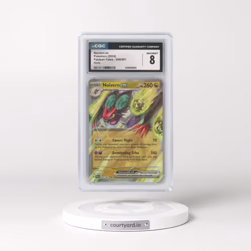 2024 Paldean Fates - PAF EN #069/091 Noivern ex - Holo (CGC 8 NM-MT)