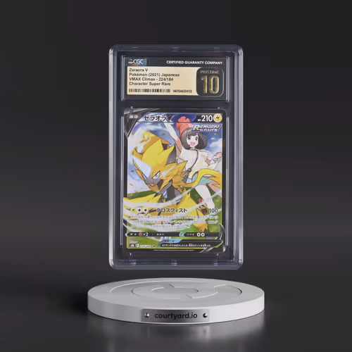 2021 VMAX Climax #224/184 Zeraora V - Character Super Rare Holo (CGC 10 PRISTINE)