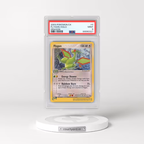 2003 Pokémon EX Dragon #4 Flygon - Holo (PSA 9 MINT)