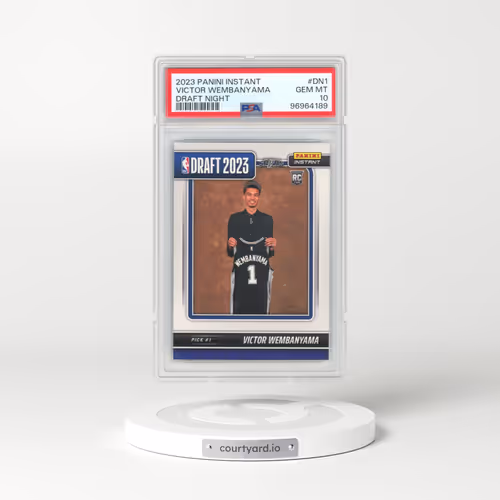 2023 Panini Instant Draft Night #DN1 Victor Wembanyama (PSA 10 GEM MINT)