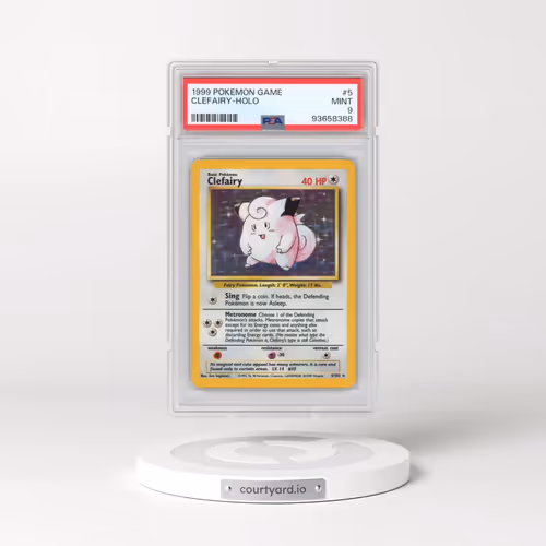 1999 Pokémon Game #5 Clefairy - Holo (PSA 9 MINT)