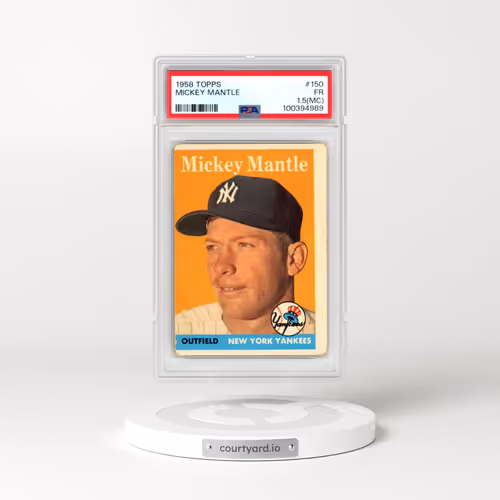 1958 Topps #150 Mickey Mantle (PSA 1.5 FR)