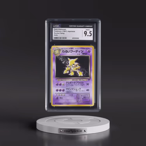 1997 Rocket Gang Dark Alakazam - Holo (CGC 9.5 MINT+)