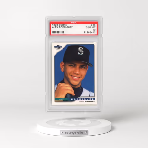 1996 Score #20 Alex Rodriguez (PSA 10 GEM MINT)