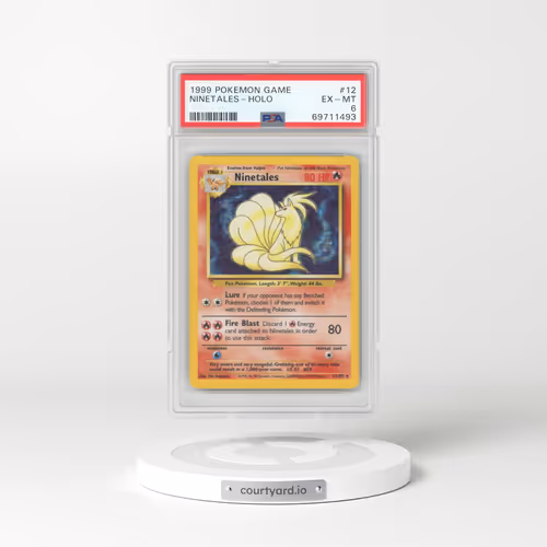 1999 Base Set #12 Ninetales - Holo (PSA 6 EX-MT)