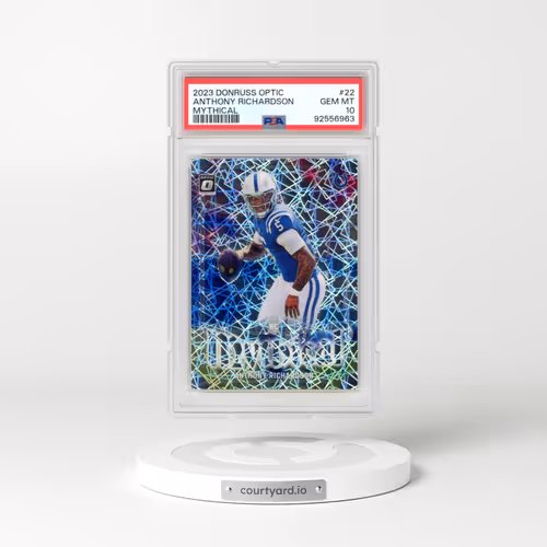 2023 Panini Donruss Optic Mythical #22 Anthony Richardson (PSA 10 GEM MINT)