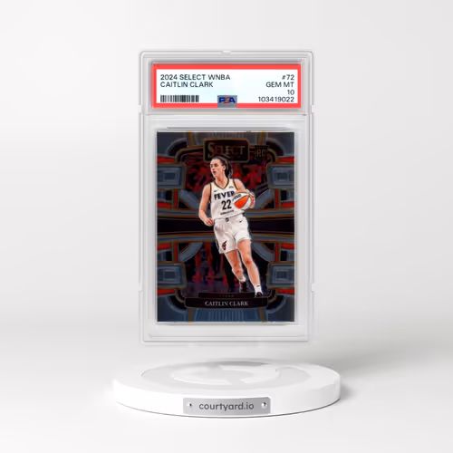 2024 Panini Select WNBA #72 Caitlin Clark (PSA 10 GEM MINT)