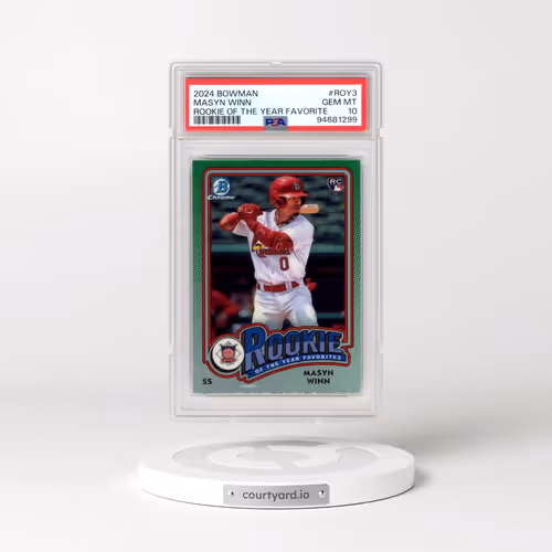 2024 Bowman Rookie of the Year Favorites #ROY3 Masyn Winn (PSA 10 GEM MINT)