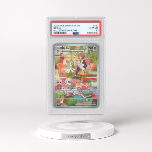 2023 Pokémon Svi EN-Scarlet & Violet #212 Kirlia - Illustration Rare (PSA 10 GEM MINT)