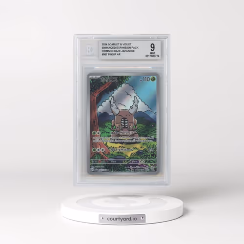 2024 Pokémon Sv5a-Crimson Haze #067 Pinsir - Art Rare (BGS 9 MINT)