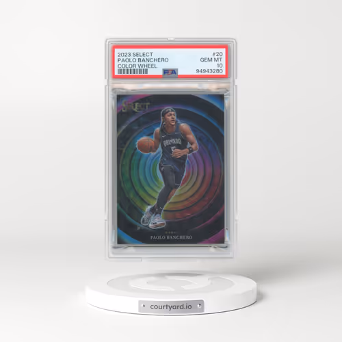 2023 Panini Select Color Wheel #20 Paolo Banchero (PSA 10 GEM MINT)