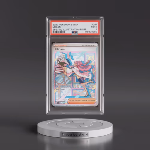 2023 Pokémon Svi EN-Scarlet & Violet #251 Miriam - Special Illustration Rare (PSA 9 MINT)
