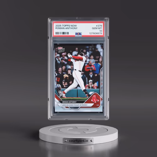 2025 Topps Now #279 Roman Anthony (PSA 10 GEM MINT)