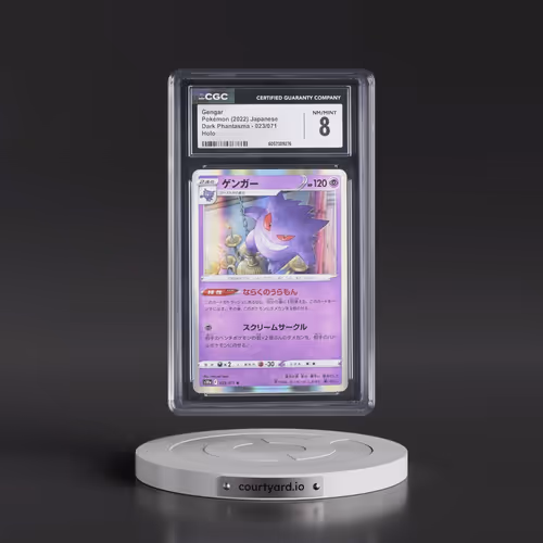2021 Dark Phantasma #023/071 Gengar - Holo (CGC 8 NM-MT)