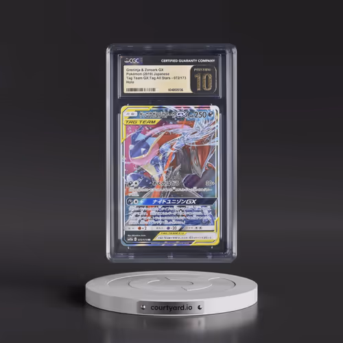 2019 Tag Team GX: Tag All Stars #072/173 Greninja & Zoroark GX - Holo (CGC 10 PRISTINE)