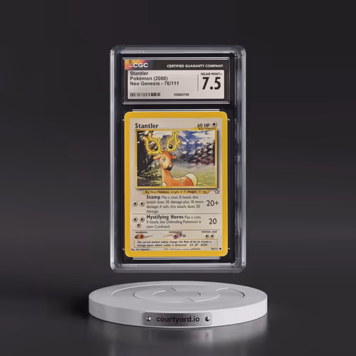 2000 Neo Genesis #76/111 Stantler (CGC 7.5 NM+)