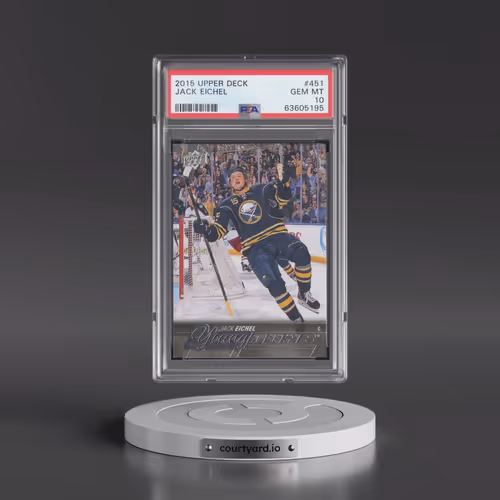 2015 Upper Deck #451 Jack Eichel (PSA 10 GEM MINT)