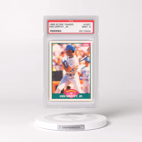 1989 Score Traded #100T Ken Griffey Jr (PSA 9 MINT)