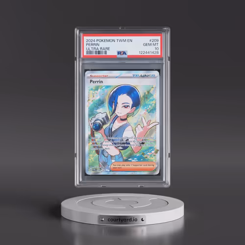 2024 Pokémon Twm EN-Twilight Masquerade #209 Perrin - Ultra Rare (PSA 10 GEM MINT)