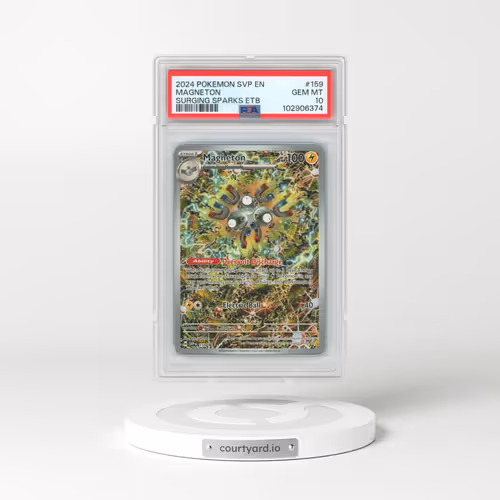 2024 Pokémon Svp EN-SV Black Star Promo #159 Magneton - Surging Sparks Elite Trainer Box (PSA 10 GEM