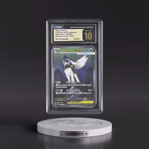 2025 Mega Brave - M1L #089/063 Mega Absol ex - Special Art Rare Holo (CGC 10 PRISTINE)