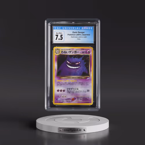 2001 Darkness, and to Light Dark Gengar - Holo (CGC 7.5 NM+)