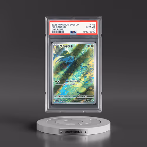 2023 Pokémon Sv2a-Pokemon 151 #166 Bulbasaur - Art Rare (PSA 10 GEM MINT)