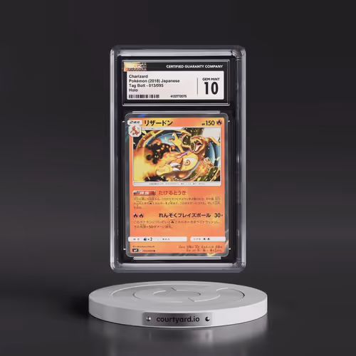 2018 Tag Bolt #013/095 Charizard - Holo (CGC 10 GEM MINT)