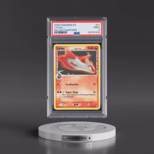 2006 Pokémon EX Holon Phantoms #21 Latias (PSA 9 MINT)