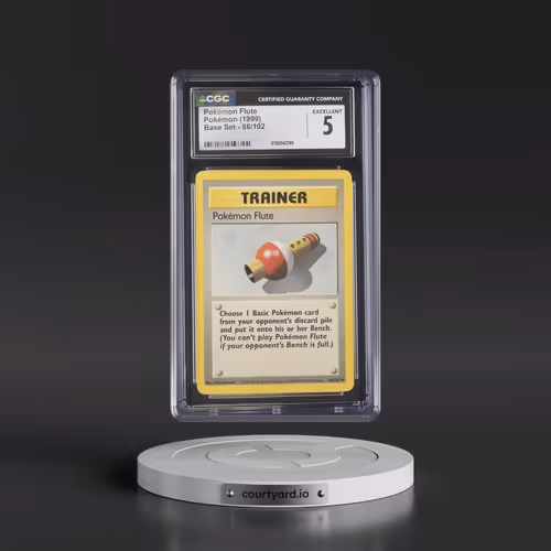 1999 Base Set #86/102 Pokémon Flute (CGC 5 EX)
