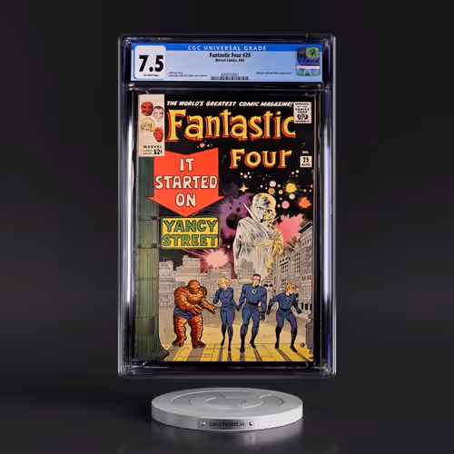Fantastic Four #29 CGC 7.5 Off-white Pages (Marvel Comics, 8/64)