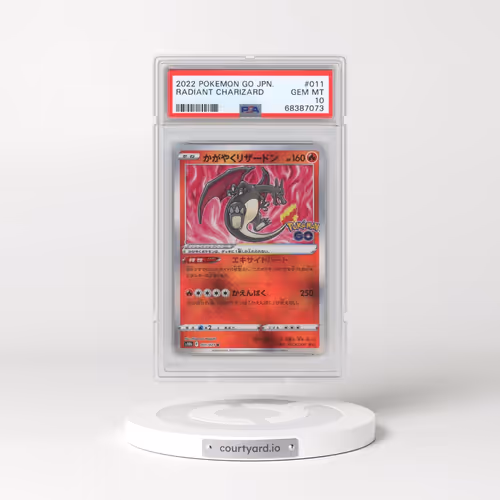 2022 Pokémon Go #011 Radiant Charizard - Holo (PSA 10 GEM MINT)