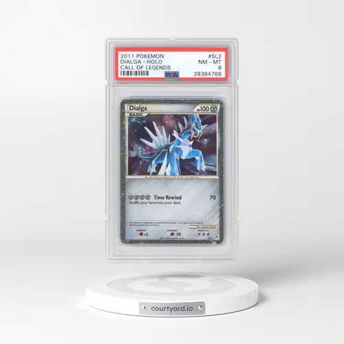 2011 Pokémon Call of Legends #SL2 Dialga - Holo (PSA 8 NM-MT)
