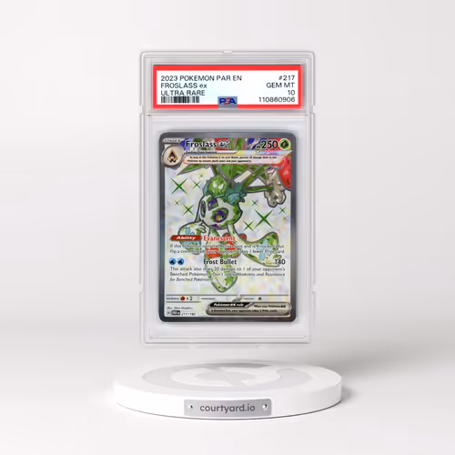 2023 Pokémon Par EN-Paradox Rift #217 Froslass EX - Holo Ultra Rare (PSA 10 GEM MINT)