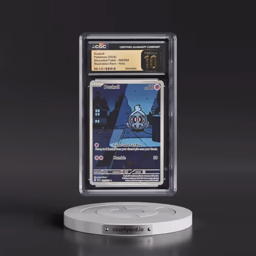 2023 Shrouded Fable - SFA EN #068/064 Duskull - Illustration Rare Holo (CGC 10 PRISTINE)