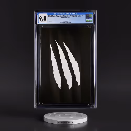 Ghost Rider/Wolverine: Weapons of Vengeance Alpha #1 CGC 9.8 White Pages (Marvel Comics, 10/23)