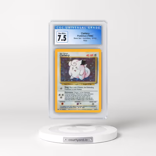 1999 Base Set #5/102 Clefairy - Holo (CGC 7.5 NM+)