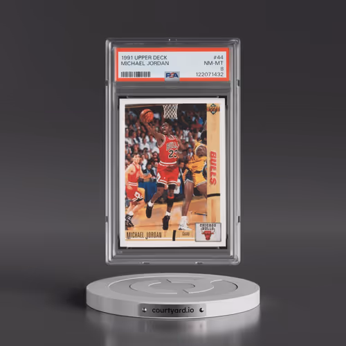 1991 Upper Deck #44 Michael Jordan (PSA 8 NM-MT)