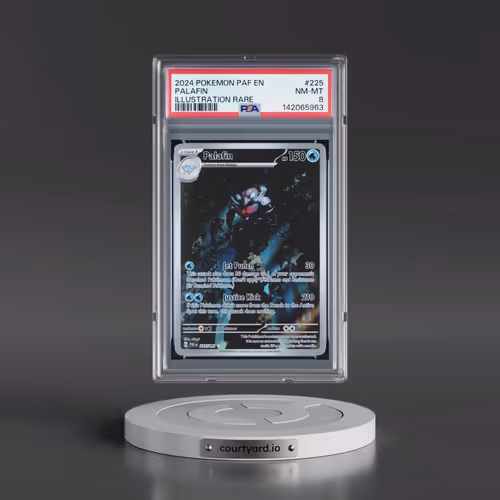 2024 Pokémon Paf EN-Paldean Fates #225 Palafin - Illustration Rare (PSA 8 NM-MT)