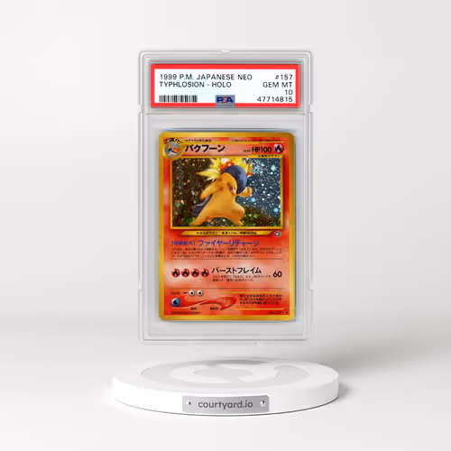 2000 Pokémon Neo #157 Typhlosion - Holo (PSA 10 GEM MINT)