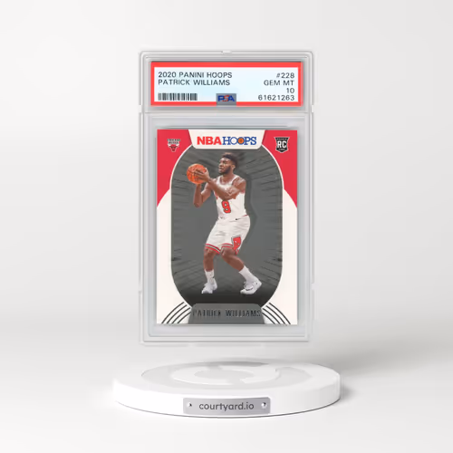 2020 Panini Hoops #228 Patrick Williams (PSA 10 GEM MINT)