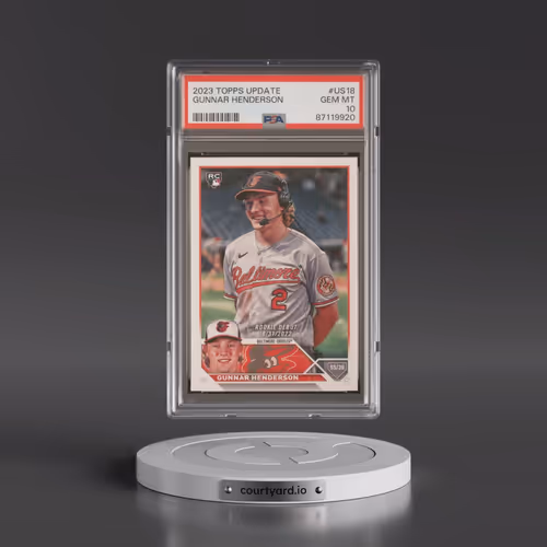 2023 Topps Update #US18 Gunnar Henderson (PSA 10 GEM MINT)