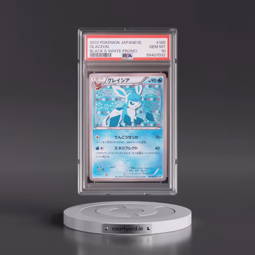 2012 Pokémon Black & White Promo #185 Glaceon (PSA 10 GEM MINT)