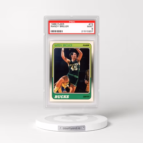1988 Fleer #73 Randy Breuer (PSA 9 MINT)