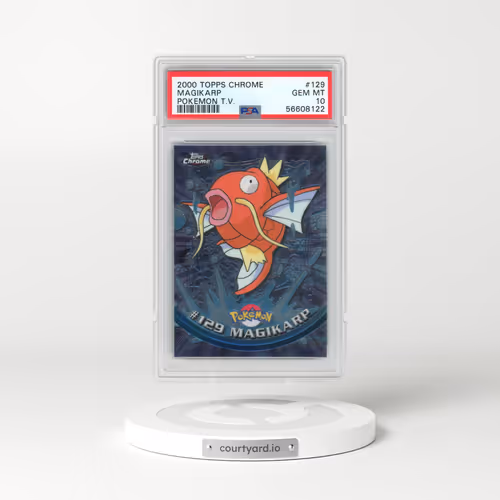 2000 Topps Chrome Pokémon T.V. #129 Magikarp (PSA 10 GEM MINT)