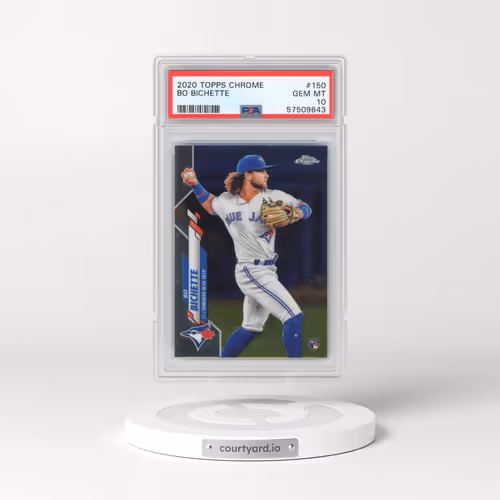 2020 Topps Chrome #150 Bo Bichette (PSA 10 GEM MINT)