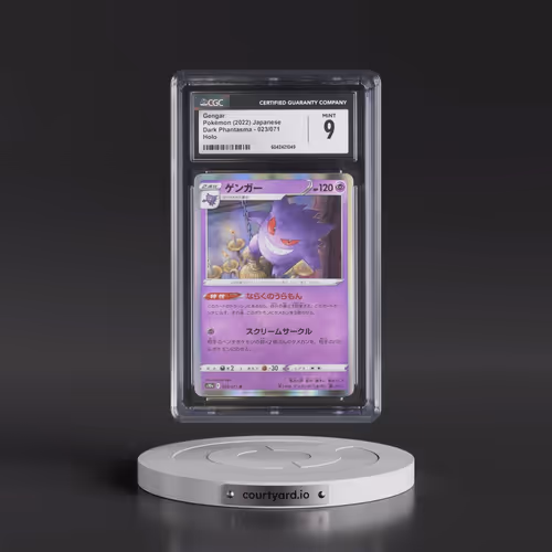 2021 Dark Phantasma #023/071 Gengar - Holo (CGC 9 MINT)