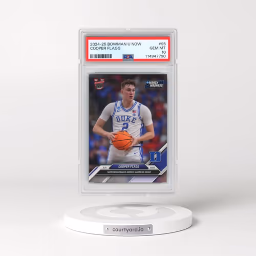 2024-25 Bowman U Now #95 Cooper Flagg (PSA 10 GEM MINT)