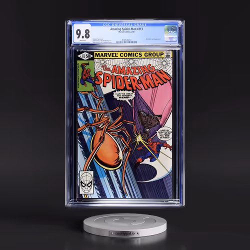 Amazing Spider-Man #213 CGC 9.8 White Pages (Marvel Comics, 2/81) - Universal